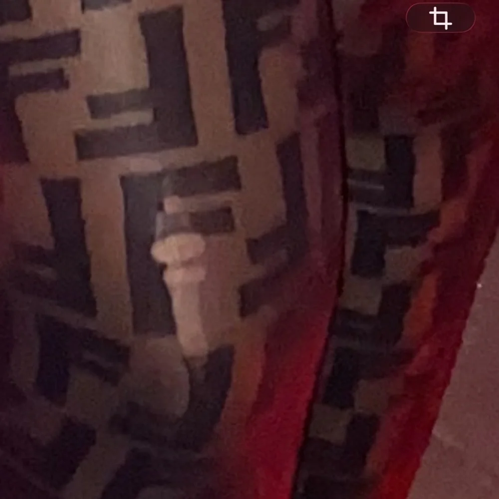 Fendi Black Geometric Tights (box & price tags included) - Picture 6 of 8